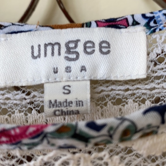 Umgee Babydoll dress, front pockets - Picture 3 of 6